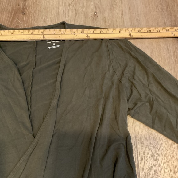 Torrid - Super Soft Open Front Knit Cardigan Sweater - Green - Ladies Size 1 - Picture 7 of 13